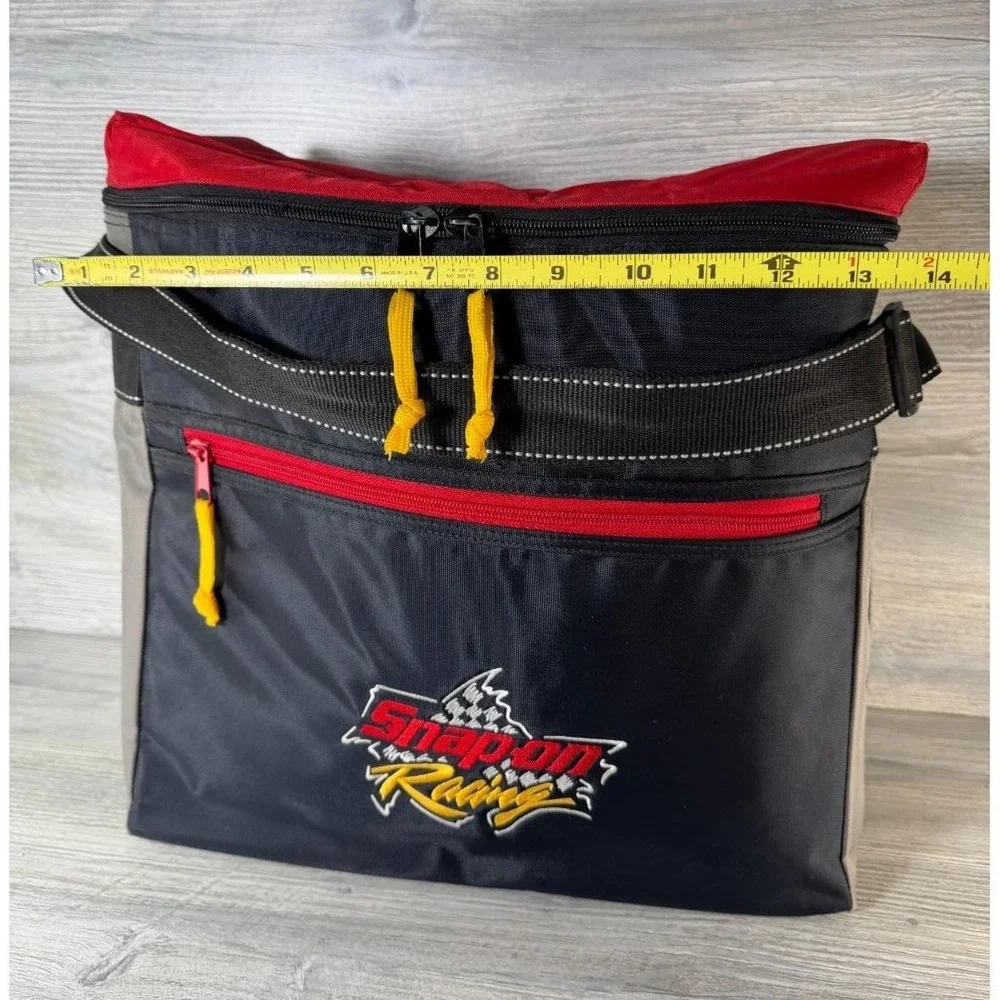 Vintage Snap-On Racing Insulated Cooler Bag Soft Sided 13